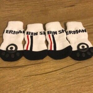 Ben Sherman dog booties size XS NWOT